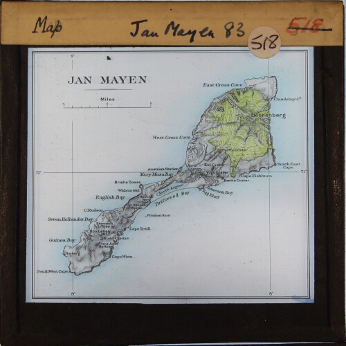Map Jan Mayen 83