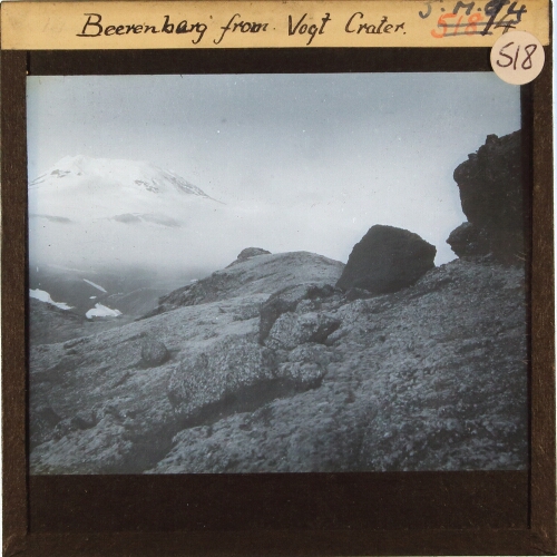 Beerenberg' from Vogt Crater.