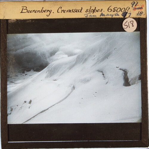 Beerenberg. Crevassed slopes. 6500 ft.