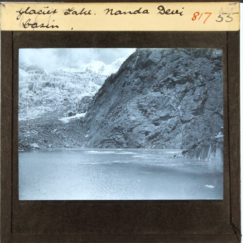 Glacier Lake. Nanda Devi basin.