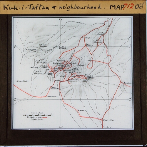 Kuh-i-Taftan and neighbourhood