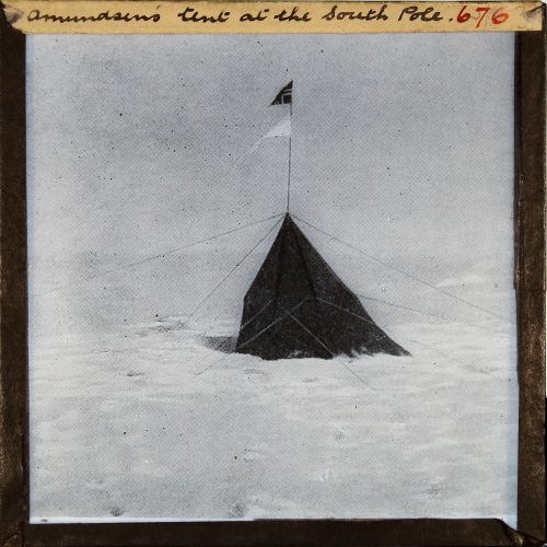 Amundsen's tent at the South Pole