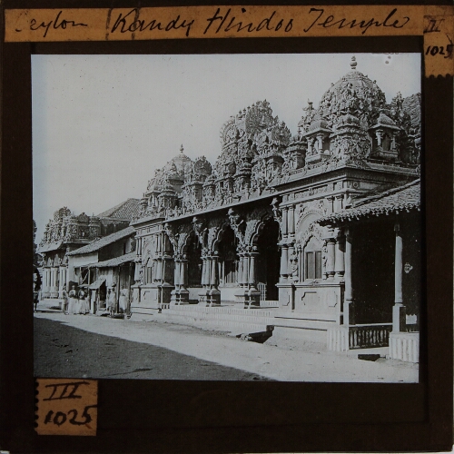 Ceylon. Kandy Hindoo Temple