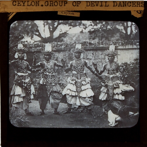 A Group of Devil Dancers