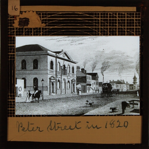 Peter Street in 1820