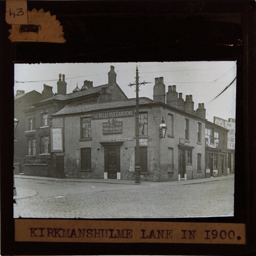 Kirkmanshulme Lane in 1900