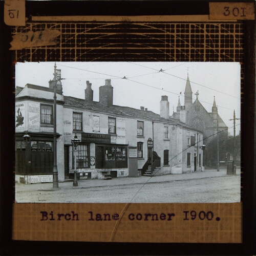 Birch Lane corner 1900