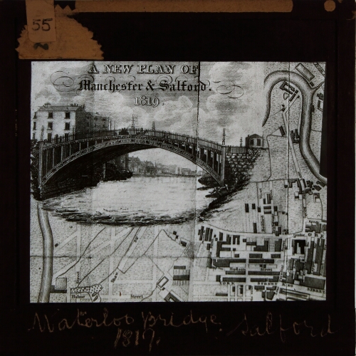 Waterloo Bridge, Salford, 1819