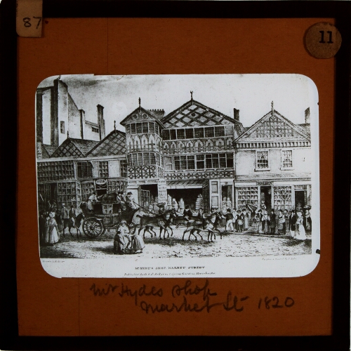 Mr Hyde's Shop, Market Street, 1820