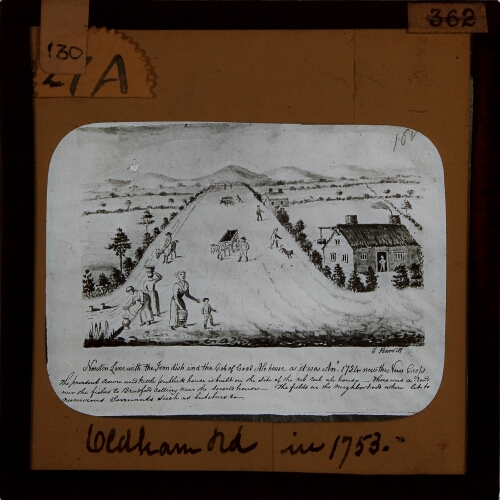 Oldham Road in 1753