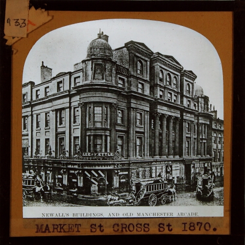 Market Street and Cross Street, 1870