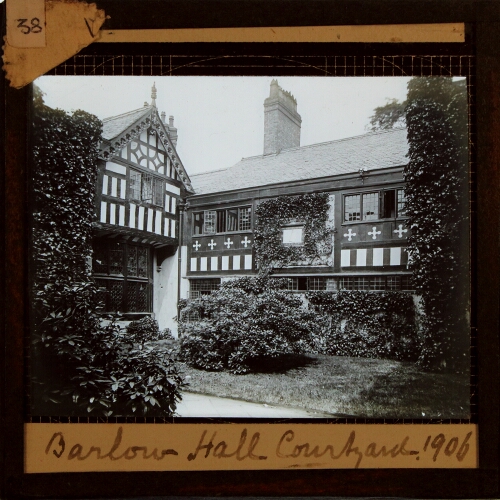 Barlow Hall Courtyard 1906