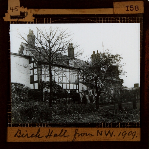 Birch Hall from North-West, 1909