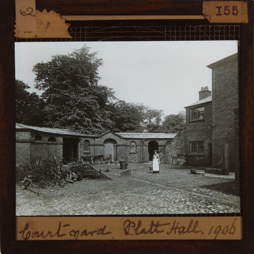 Courtyard, Platt Hall, 1906