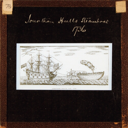 Jonathan Hull's Steamboat, 1736