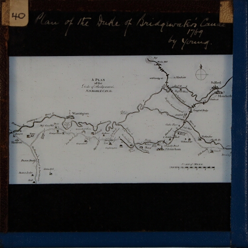 Plan of the Duke of Bridgewater's Canal 1769, by Young