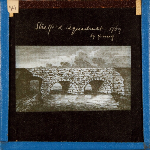 Stretford Aqueduct 1769, by Young
