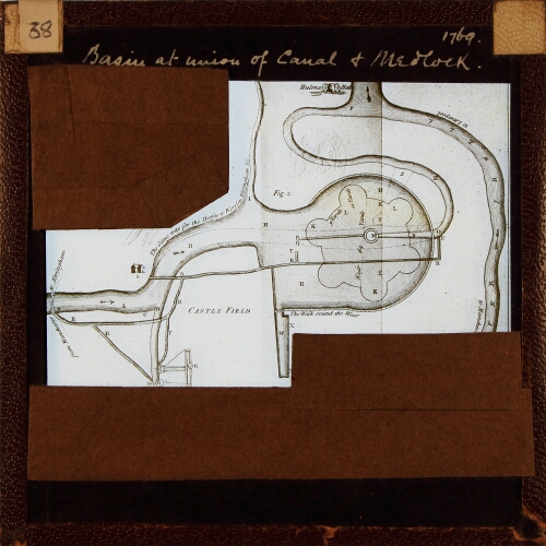 Basin at union of Canal and Medlock, 1769
