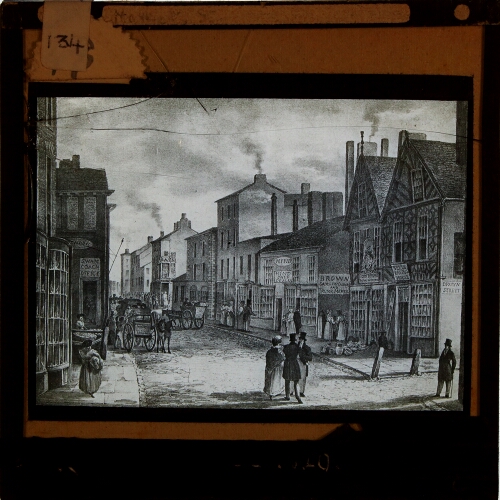 Market Street in 1820
