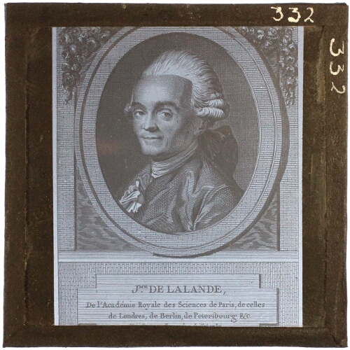 Portret van Lalande
