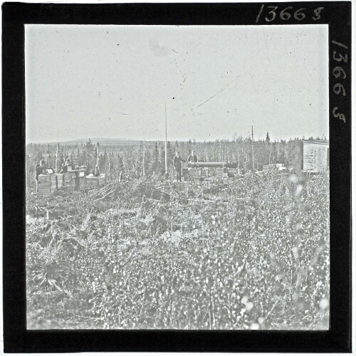 Overzicht van het kamp Gällivare [1927]