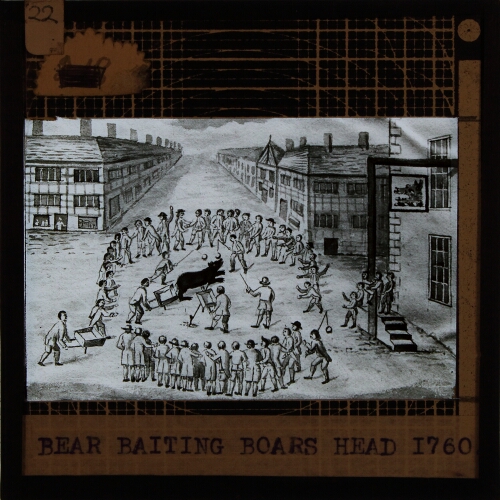 Bear Baiting, Boars Head 1760