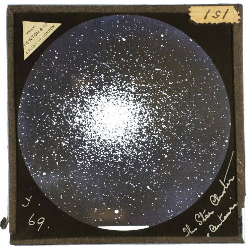 The Star Cluster ω [Omega] Centauri, from a photograph by Dr Gill. March, 1892