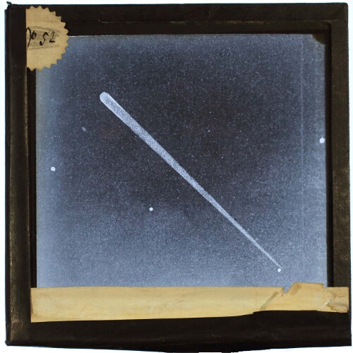 Komeet van Halley in 1835 – secondary view of slide