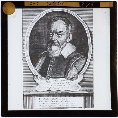Portret van Galilei