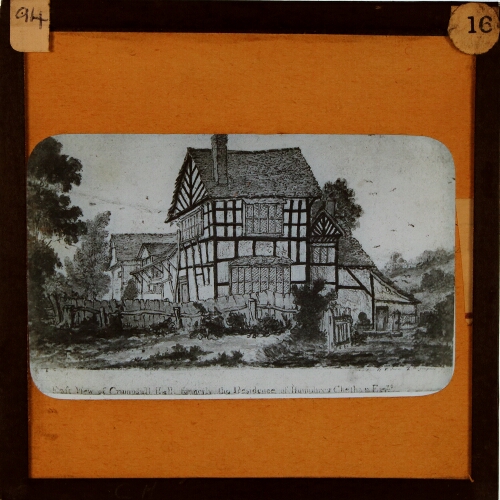 East View of Crumpsall Hall, formerly the Residence of Humphrey Chetham Esqr.