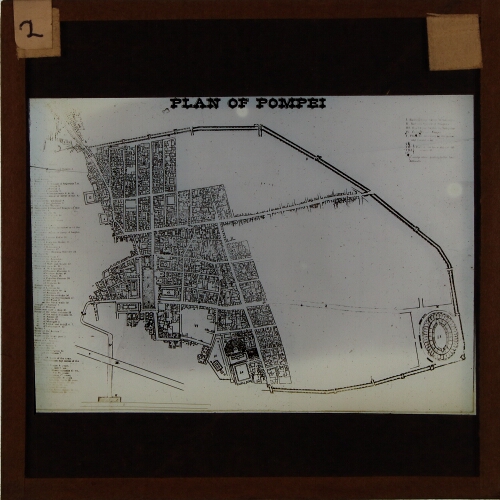 Plan of Pompeii