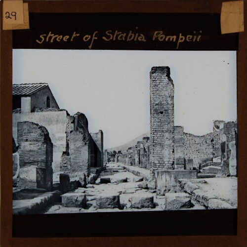 Street of Stabia, Pompeii