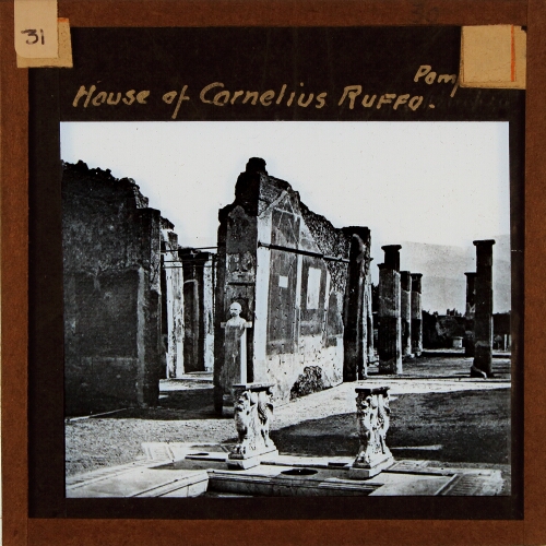 House of Cornelius Ruffo, Pompeii