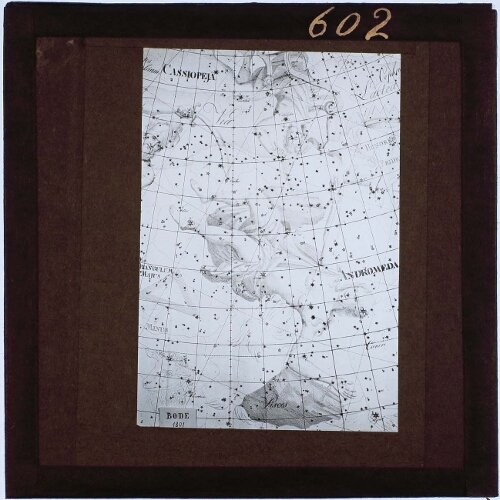 Sterrebeeld Andromeda naar Bode 1801