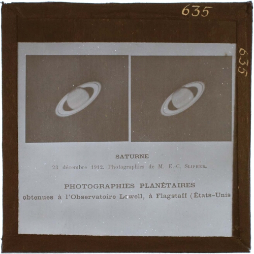 Foto's van Saturnus 1912