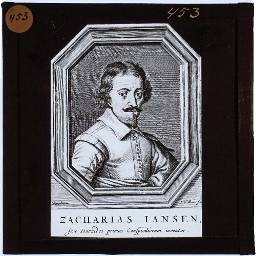 Portret van Zacharias Jansen