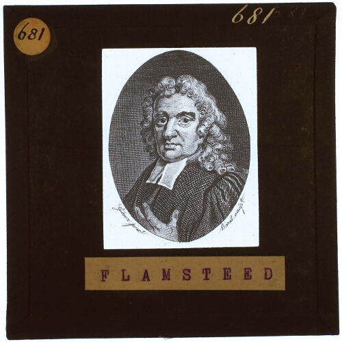 Portret van Flamsteed
