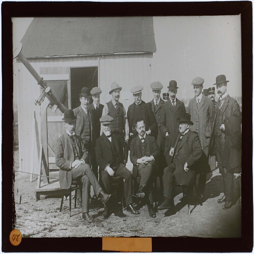 Eclips 17 April 1912. groep Utrechtse waarnemers