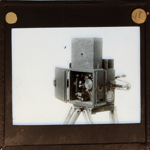Robert Paul's cinematograph camera