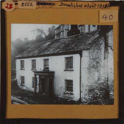 House on Cove, Demolished about 1934