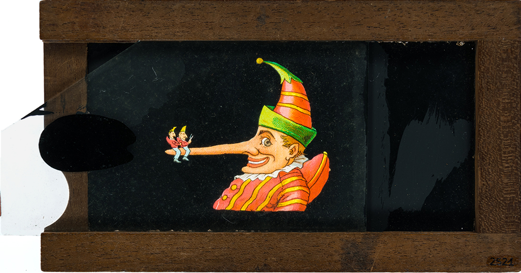 Mr Punch's nose