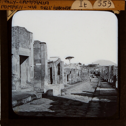 Pompeii -- Street of Abundance