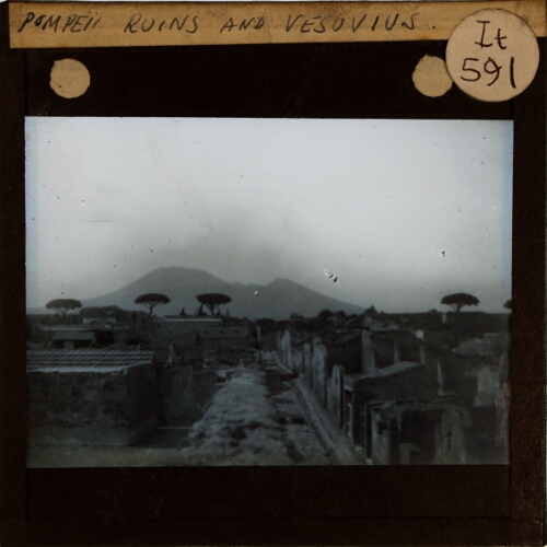 Pompeii Ruins and Vesuvius