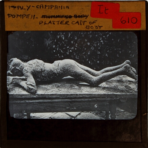 Pompeii -- Plaster Cast of Body