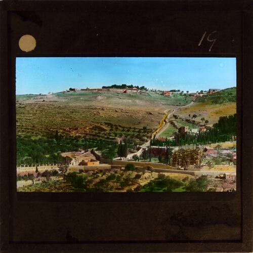 Lower slopes of Mount Olivet (Gethsemane in centre foreground)