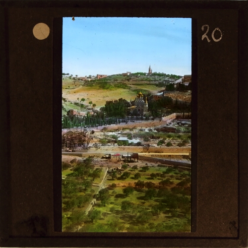 Lower slopes of Mount Olivet