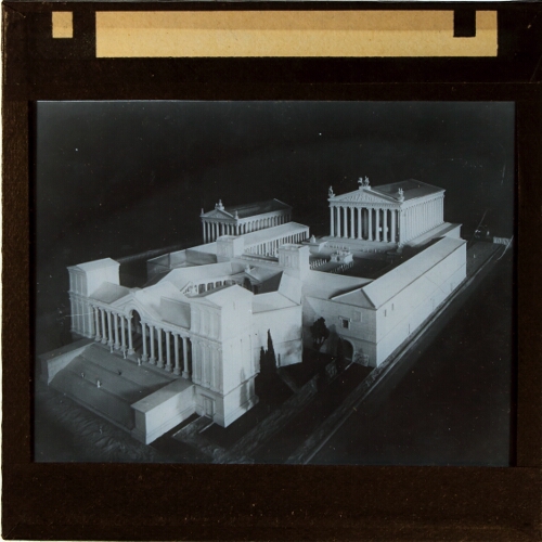 Model of Temple Buildings