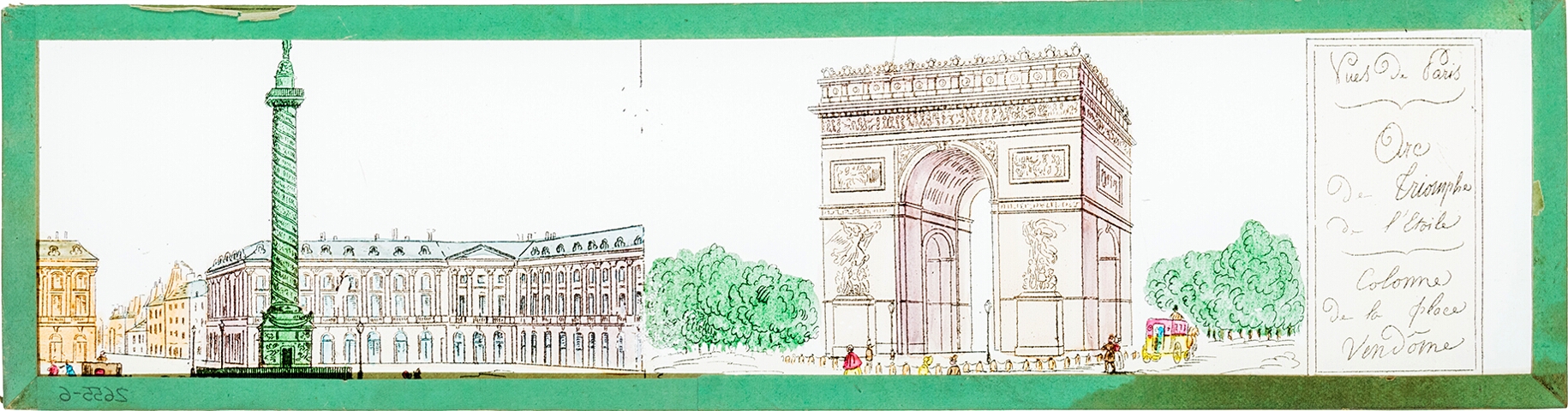 Arc de Triomphe de l'Etoile / Colonne de la place Vendôme.