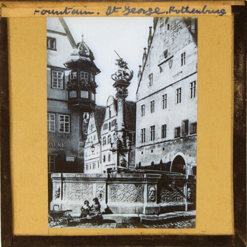 Fountain of St George, Rothenburg