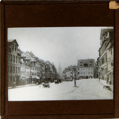 Square in unidentified German town